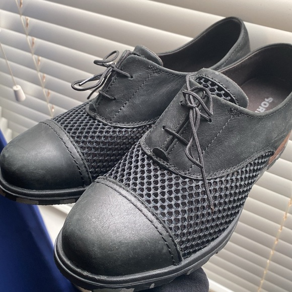 Sorel Major Oxford black leather and mesh 7.5 - Picture 14 of 14